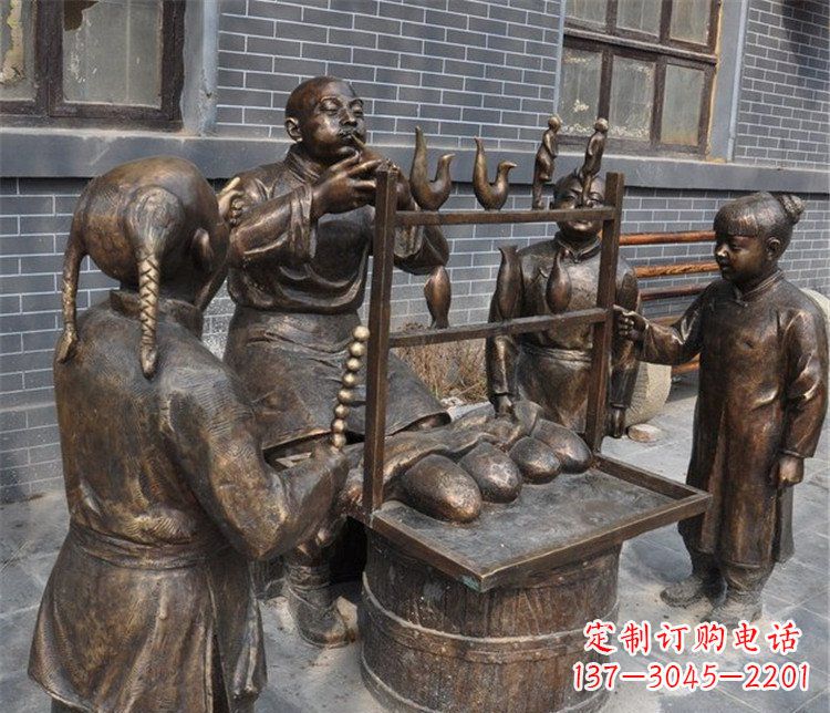 大同糖人雕塑——街边温馨的小情调