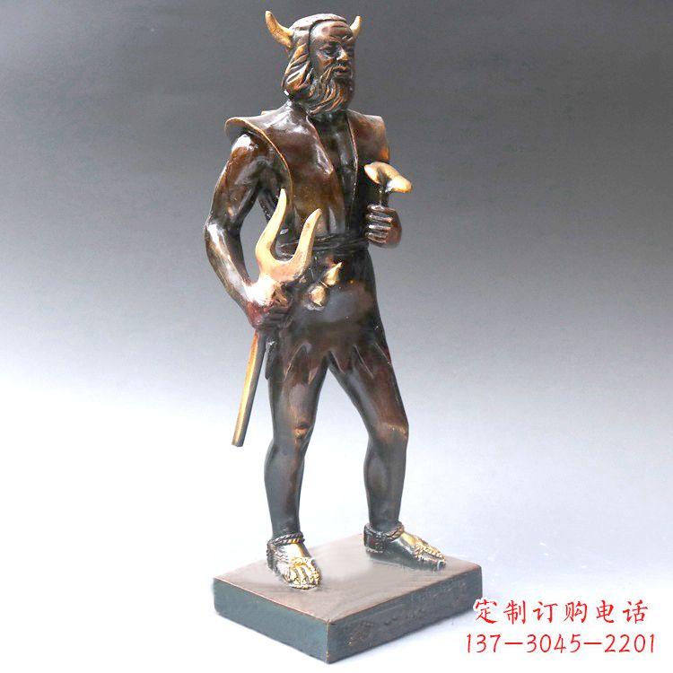 大同神农雕塑传承中华文化