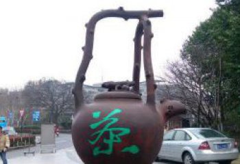 大同茶壶雕塑——展现艺术精妙