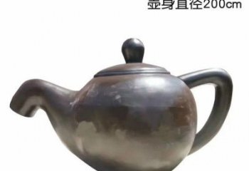 大同青铜茶壶雕塑——彰显传统文化的艺术精髓
