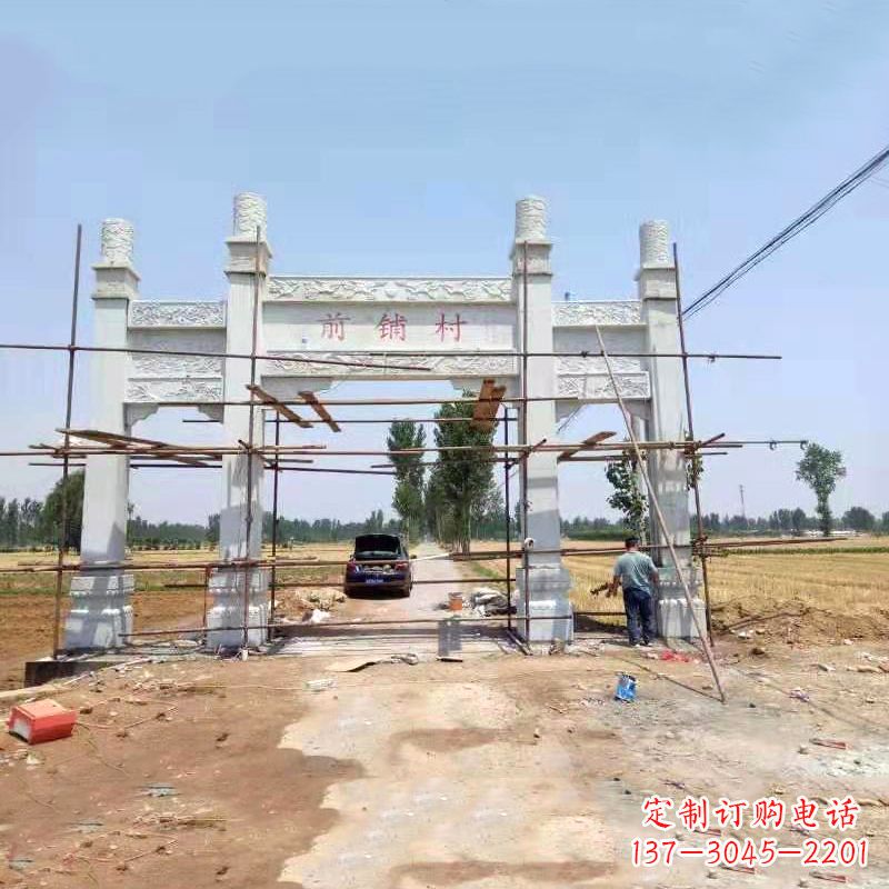 大同古老传统——牌坊雕塑