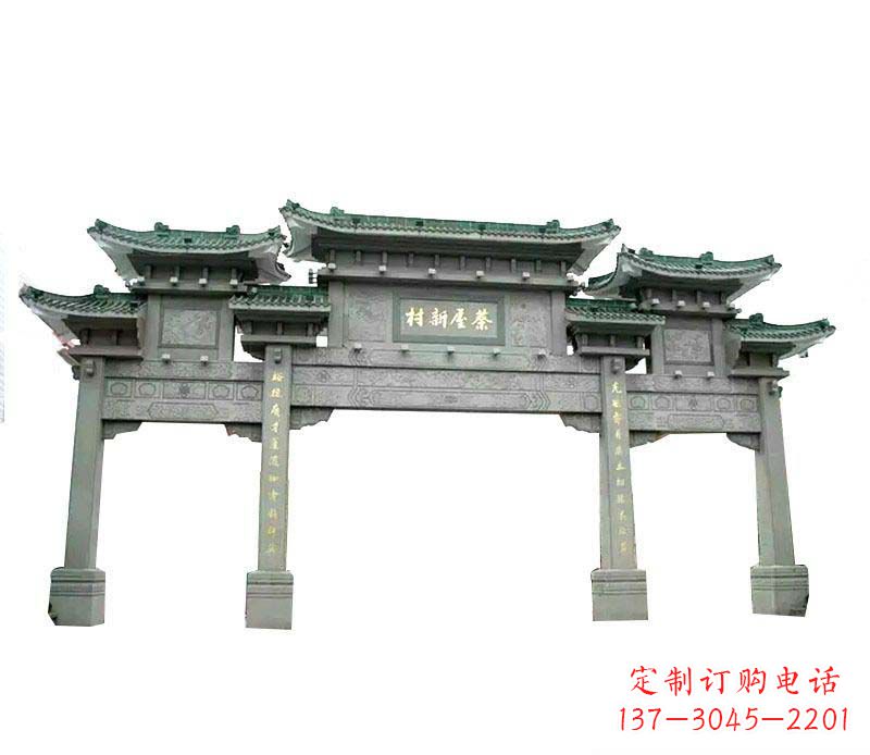 大同石牌坊雕塑——传承古老文化的精美杰作