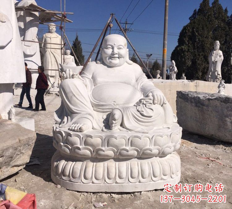 大同大肚弥勒佛石雕