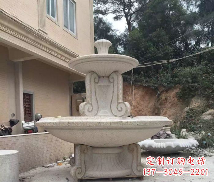 大同大理石大型喷泉雕塑精致美观又富有艺术气息
