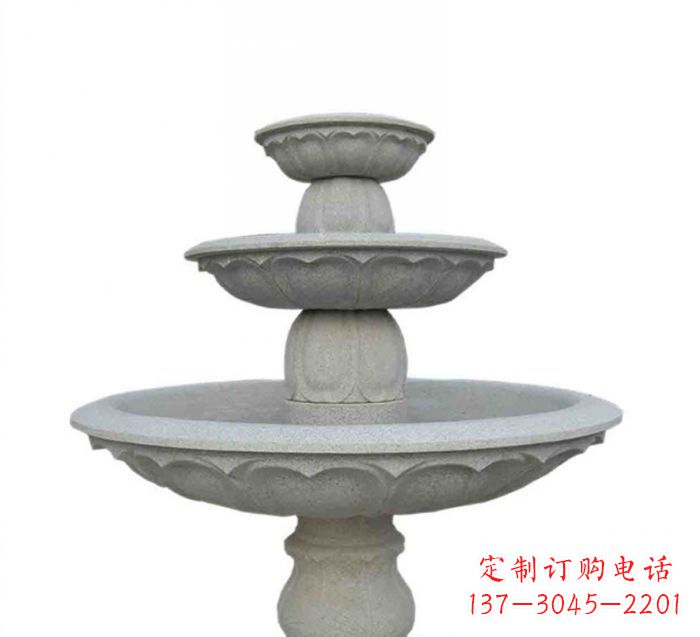 大同大理石多层喷泉石雕——精美而充满灵性的艺术杰作