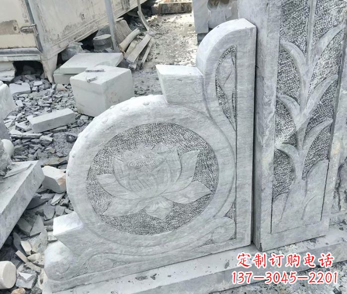 大同大理石仿古石栏板