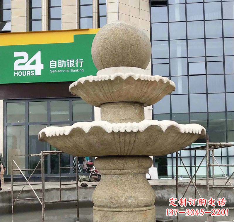 大同大理石风水球喷泉雕塑——振奋人心的艺术杰作