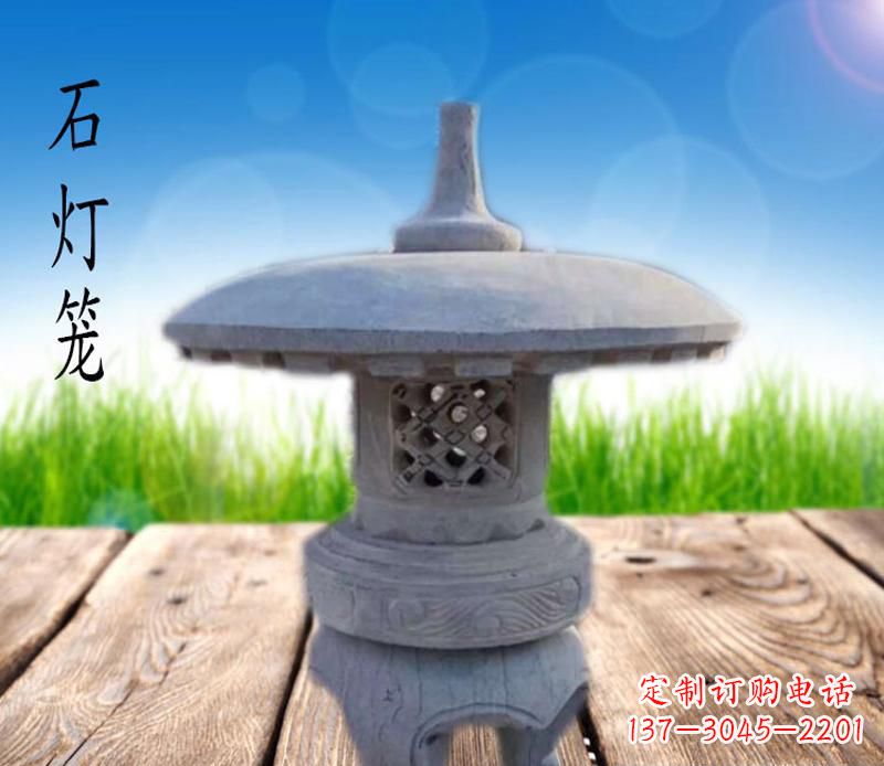 大同大理石灯笼雕塑
