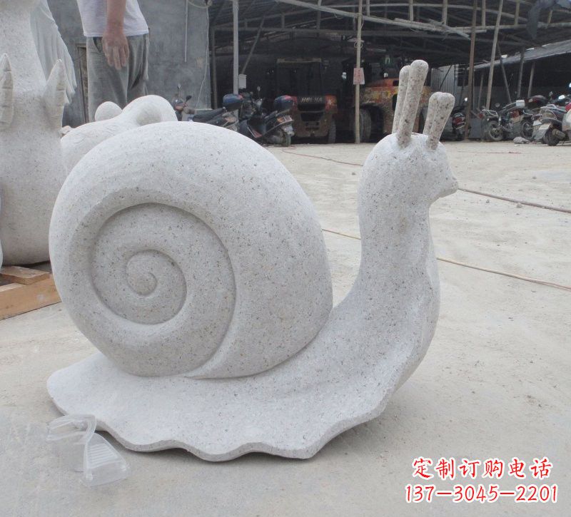 大同大理石蜗牛雕塑