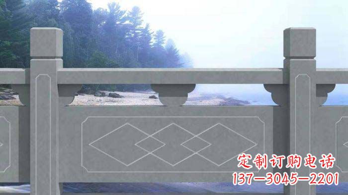 大同大理石护城河栏板石雕