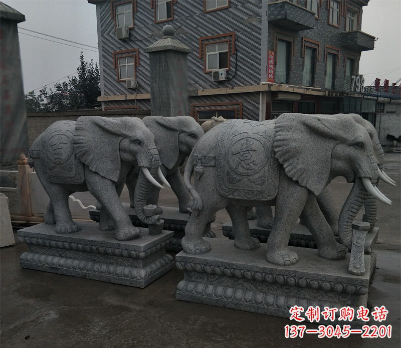 大同唯美雕刻大象雕塑