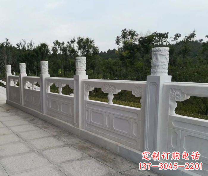 大同精美绝伦大理石栏板雕塑