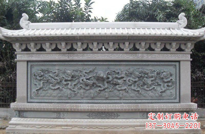 大同大理石九龙壁雕塑