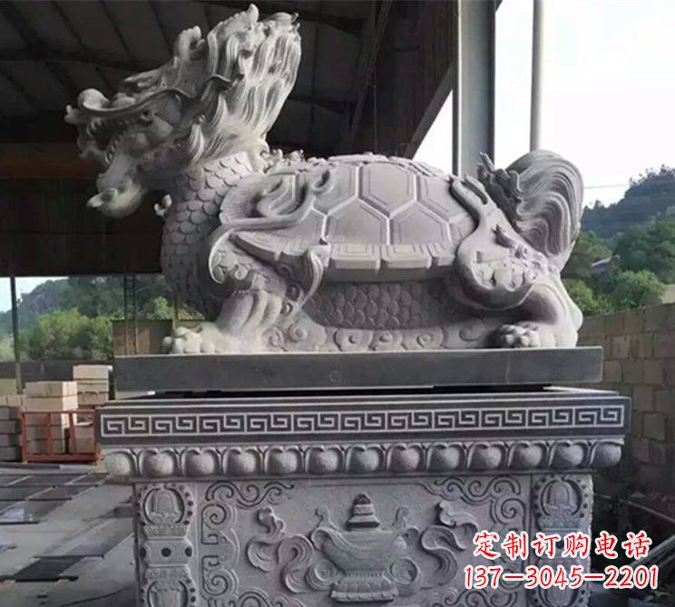 大同中领雕塑 | 手工制作大理石龙雕塑