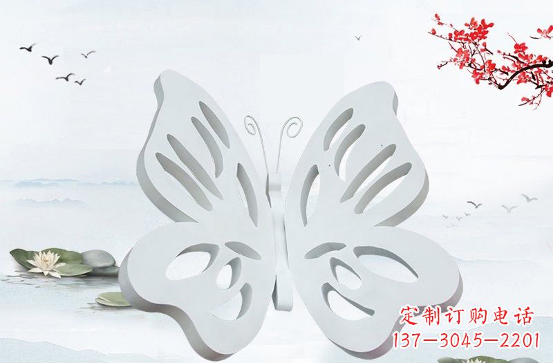 大同高级大理石镂空蝴蝶雕塑