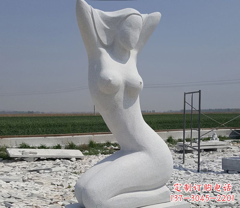 大同优雅大理石美女雕塑