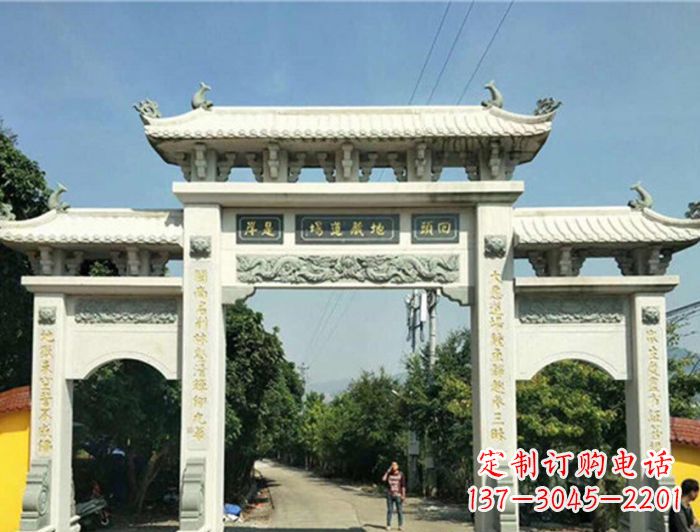 大同大理石牌坊雕塑
