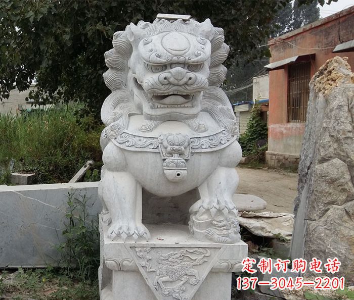 大同精美狮子雕塑,拥有震撼心灵的魅力