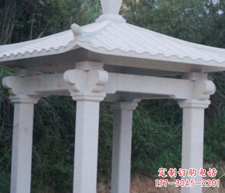 大同大理石凉亭雕塑