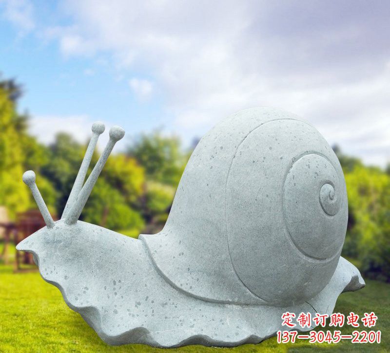 大同大理石蜗牛雕塑