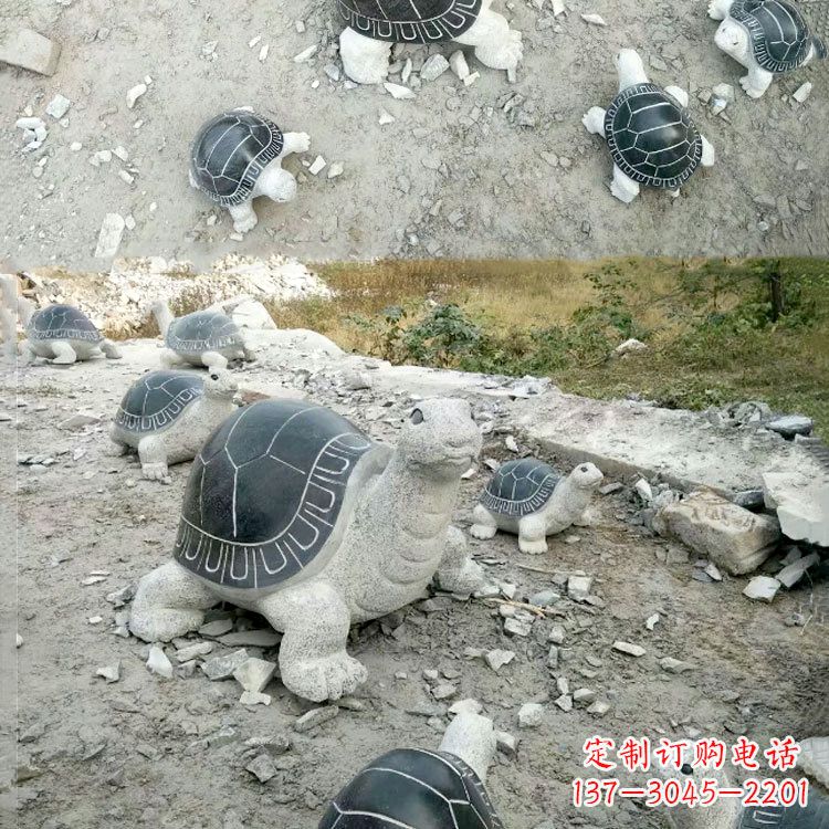 大同全新精美大理石乌龟雕塑