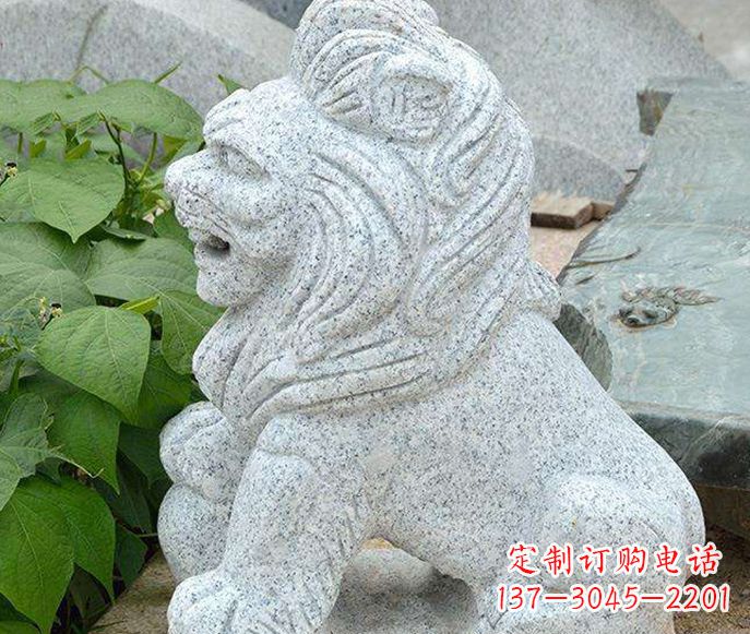 大同大理石狮子雕塑