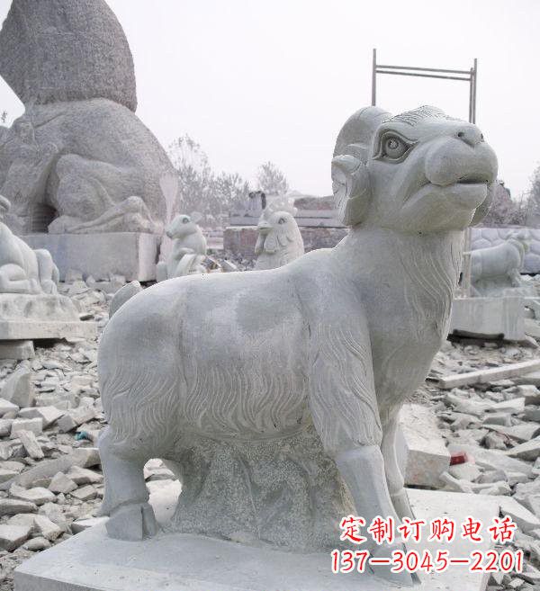 大同大理石羊雕塑