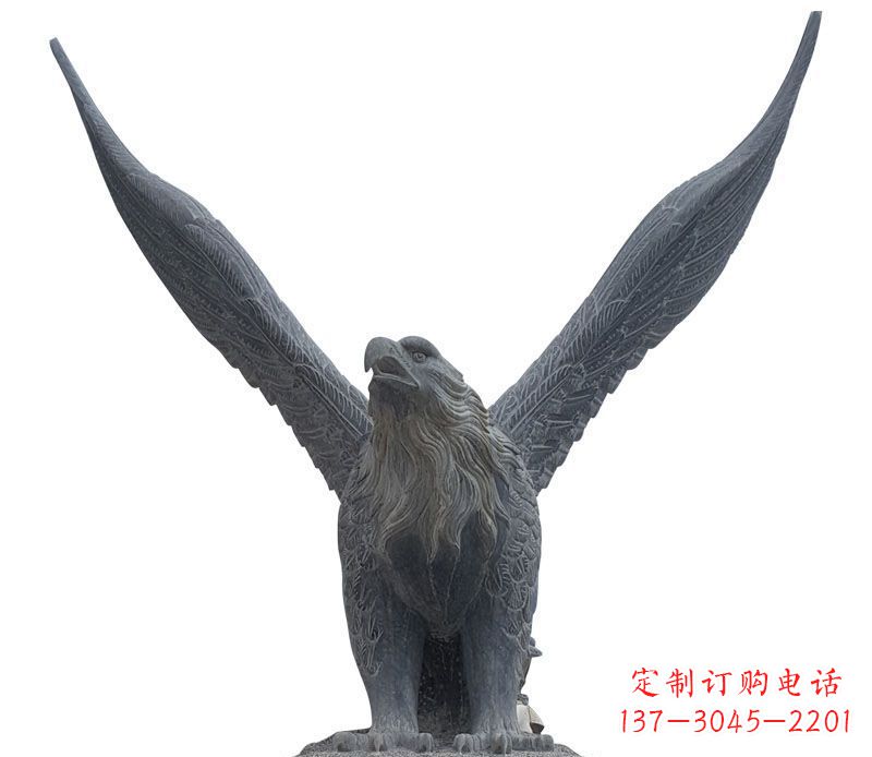 大同大理石老鹰雕塑