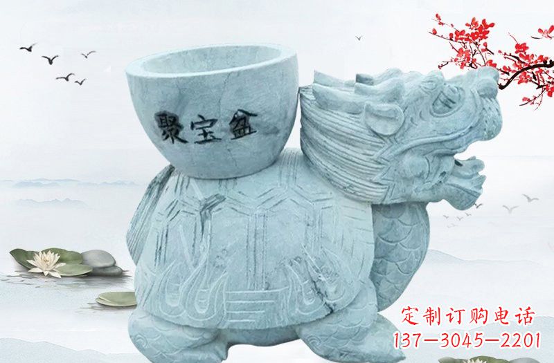 大同大理石招财龙雕塑