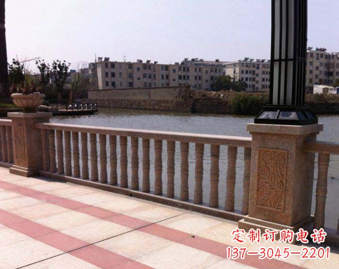 大同大桥仿古石栏杆雕塑