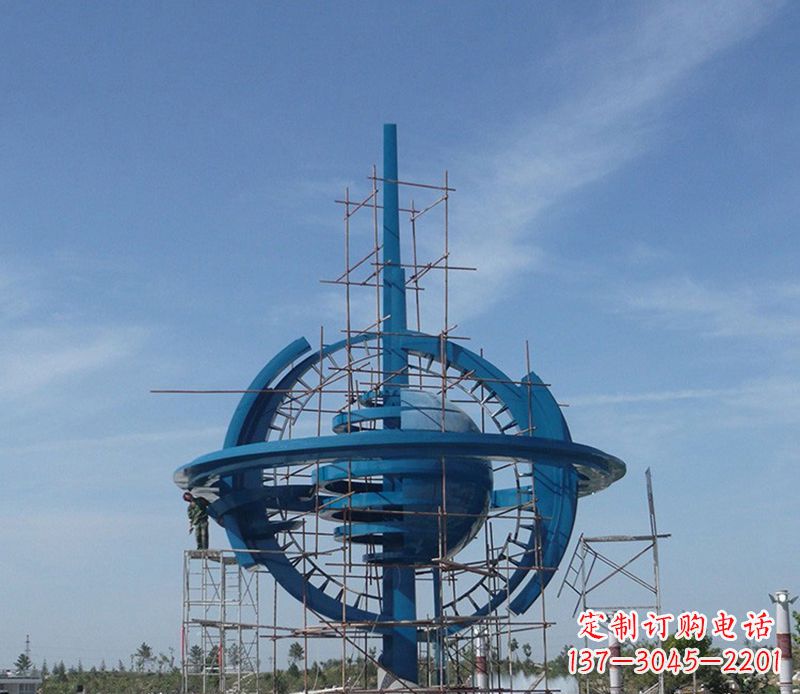 大同品质卓越的大型不锈钢地球雕塑