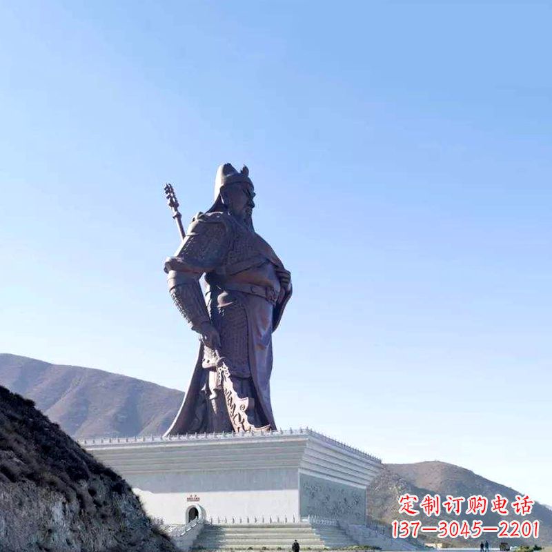 大同关公铸铜雕塑——传承三国历史文化的精美雕塑