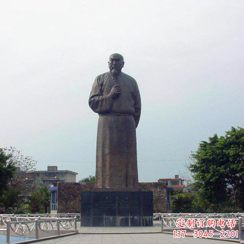 大同大型景区历史文化名人林则徐景观石雕像