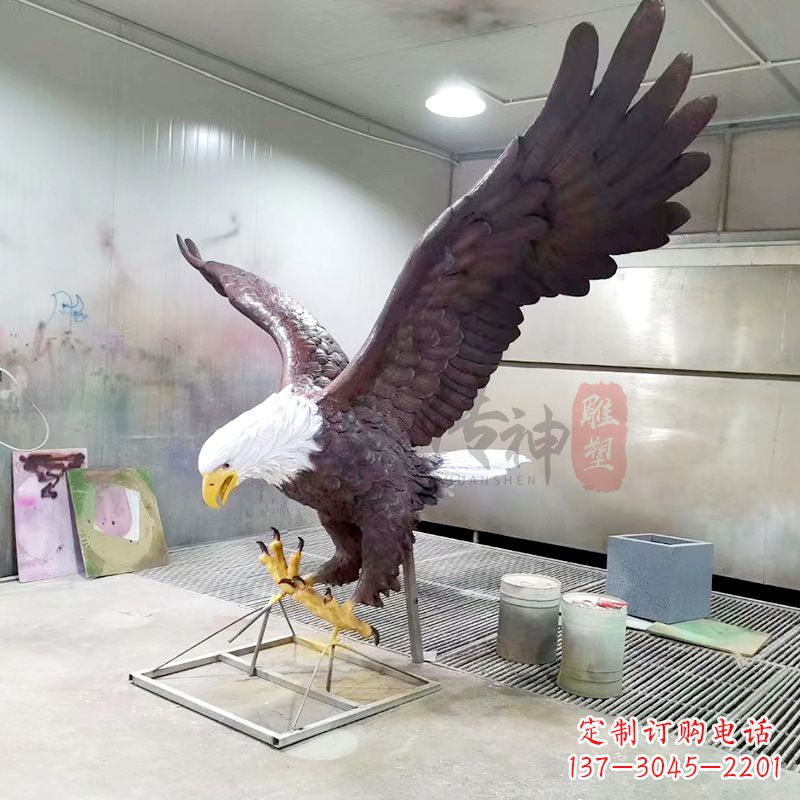 大同优雅老鹰雕塑