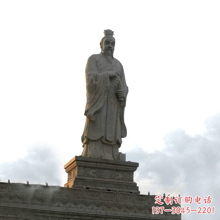 大同精美纯手工孟子雕塑，传承历史文化