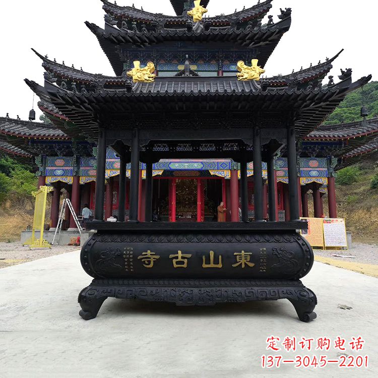 大同大型寺庙香炉雕塑