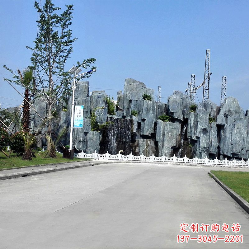 大同大型塑石假山雕塑