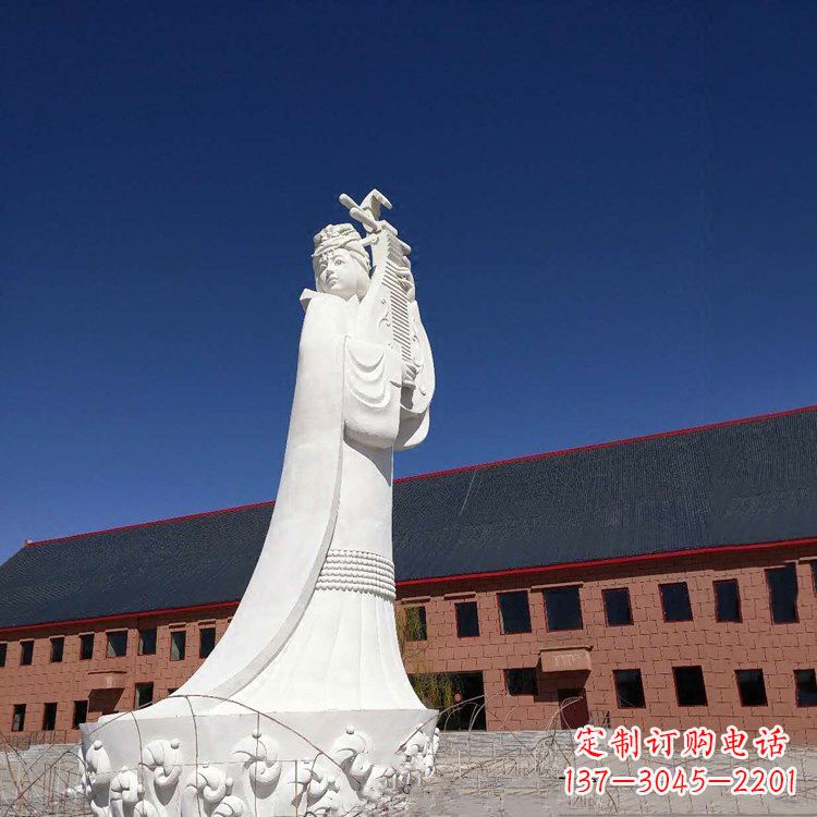 大同中国古代四大美女之王昭君出塞石雕塑