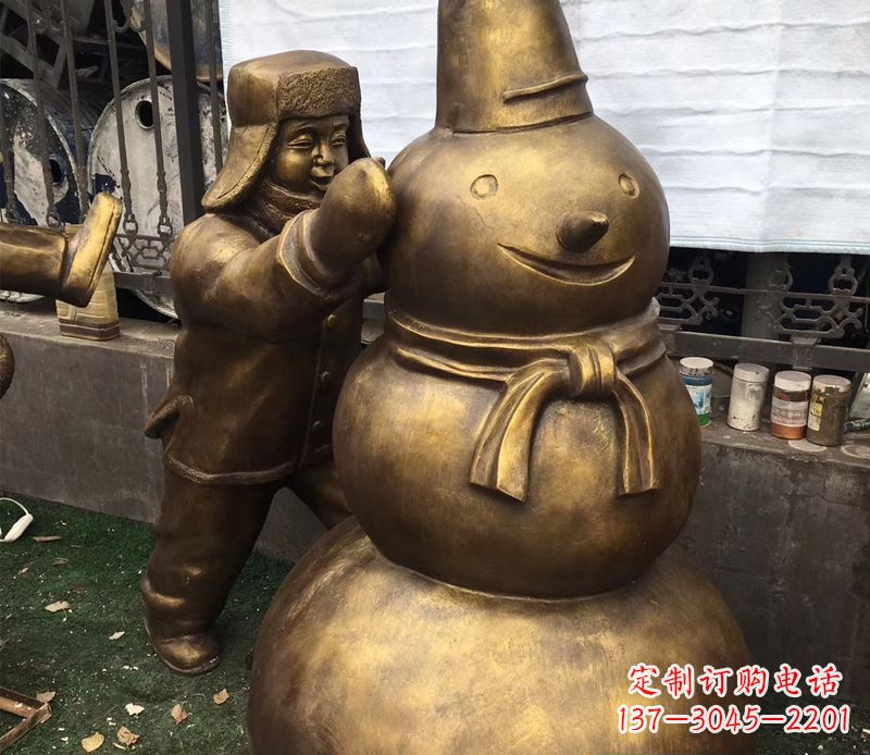 大同儿童铜雕精美礼品