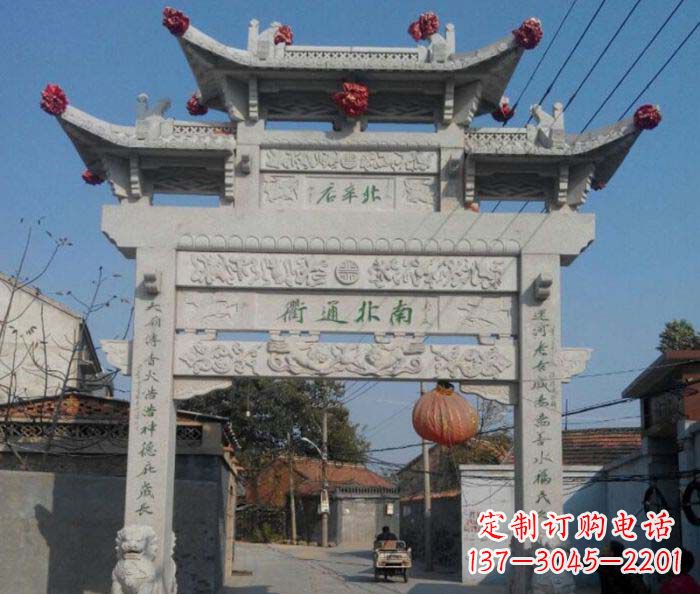 大同优质大理石牌坊雕塑