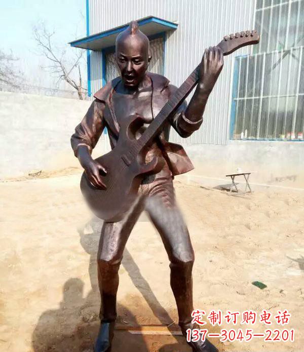大同音乐传奇——吉他雕塑