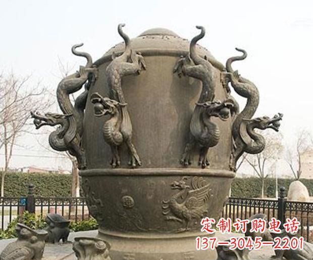 大同精美地动仪铜雕
