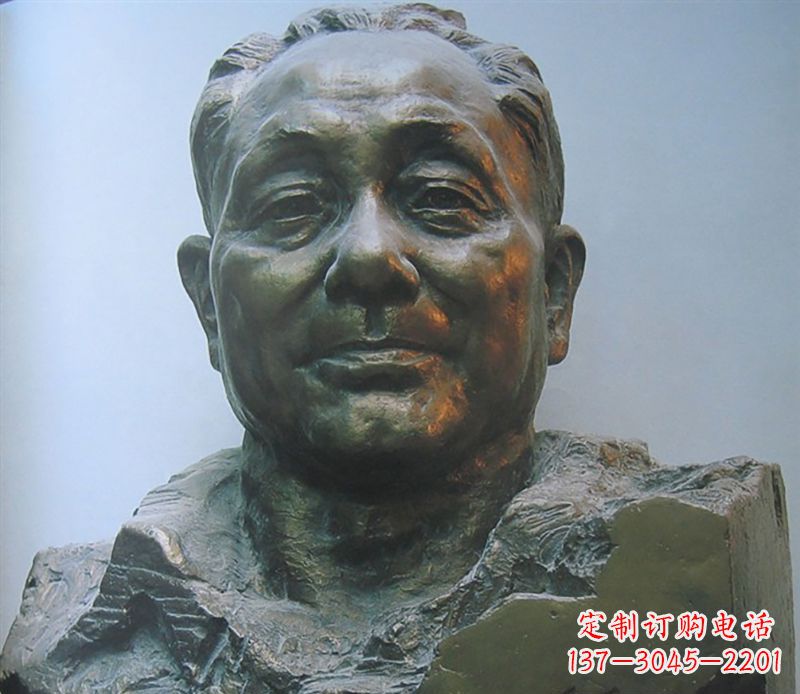 大同邓小平铜伟人校园名人铜雕