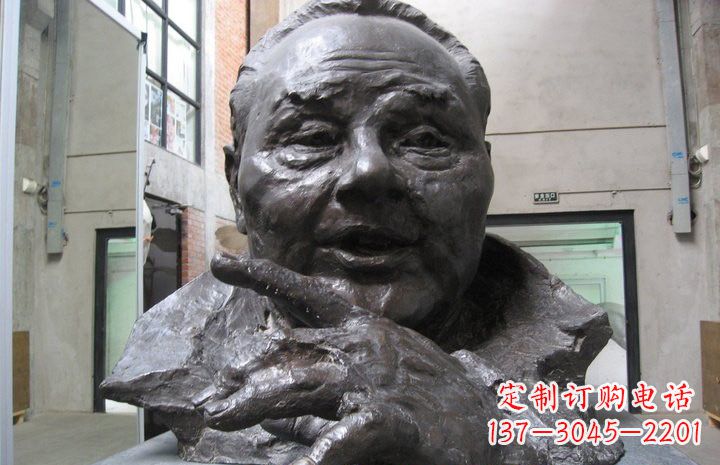 大同邓小平铜雕塑——传承中国传统文化