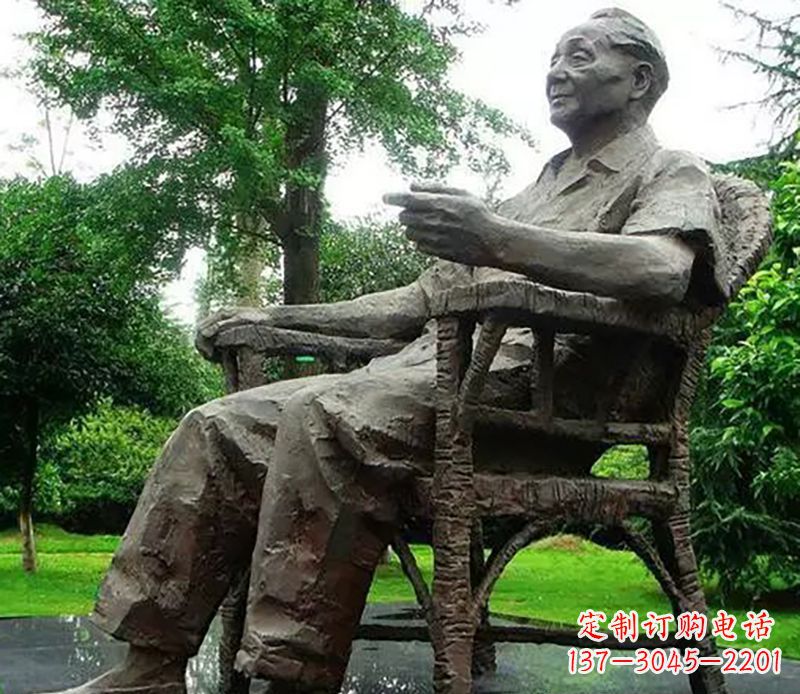 大同邓小平伟人公园铜雕—荣耀家乡,让历史永生
