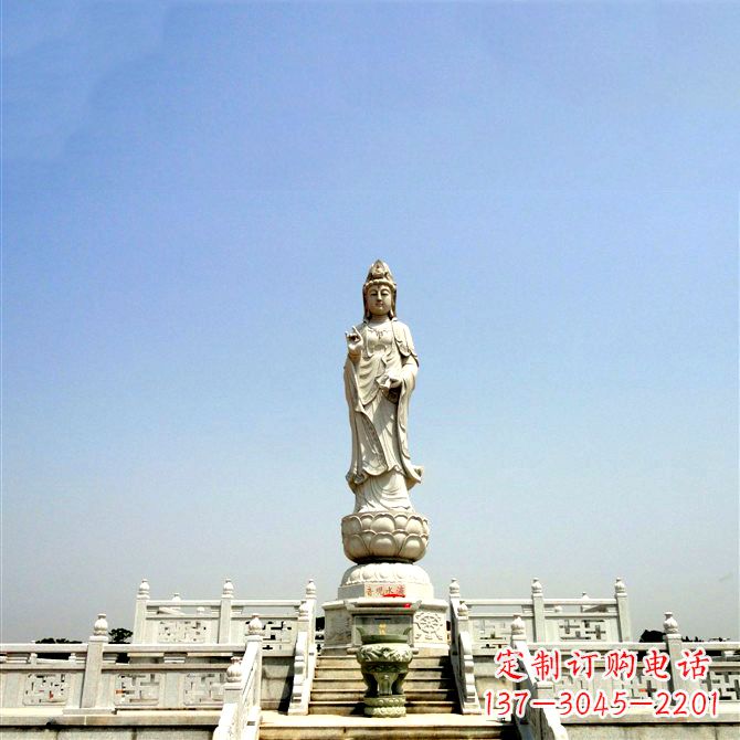 大同观音大型石雕景观雕塑