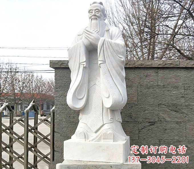 大同雕塑孔子头像