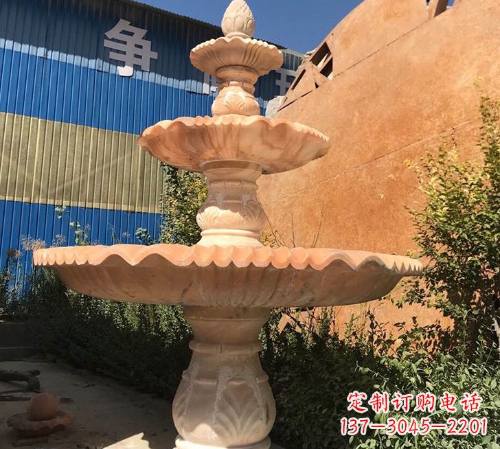 大同跌水盆喷泉石雕——精美的喷泉雕塑
