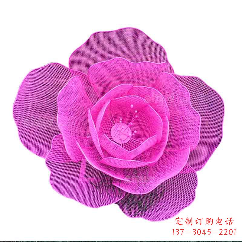 大同精美玫瑰金属雕塑