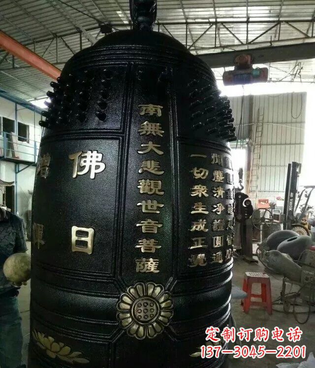 大同定制铜钟寺庙铜雕